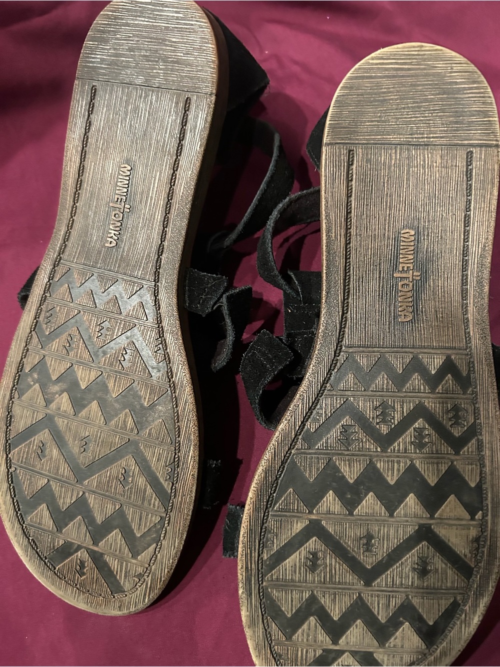 Minnetonka Fringe Sandals